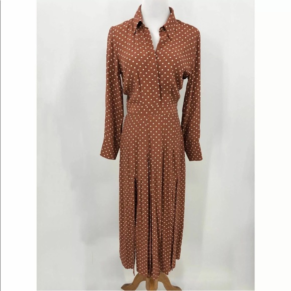 polka dot shirt dress topshop